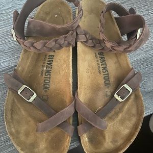 Yara braided Birkenstocks!
